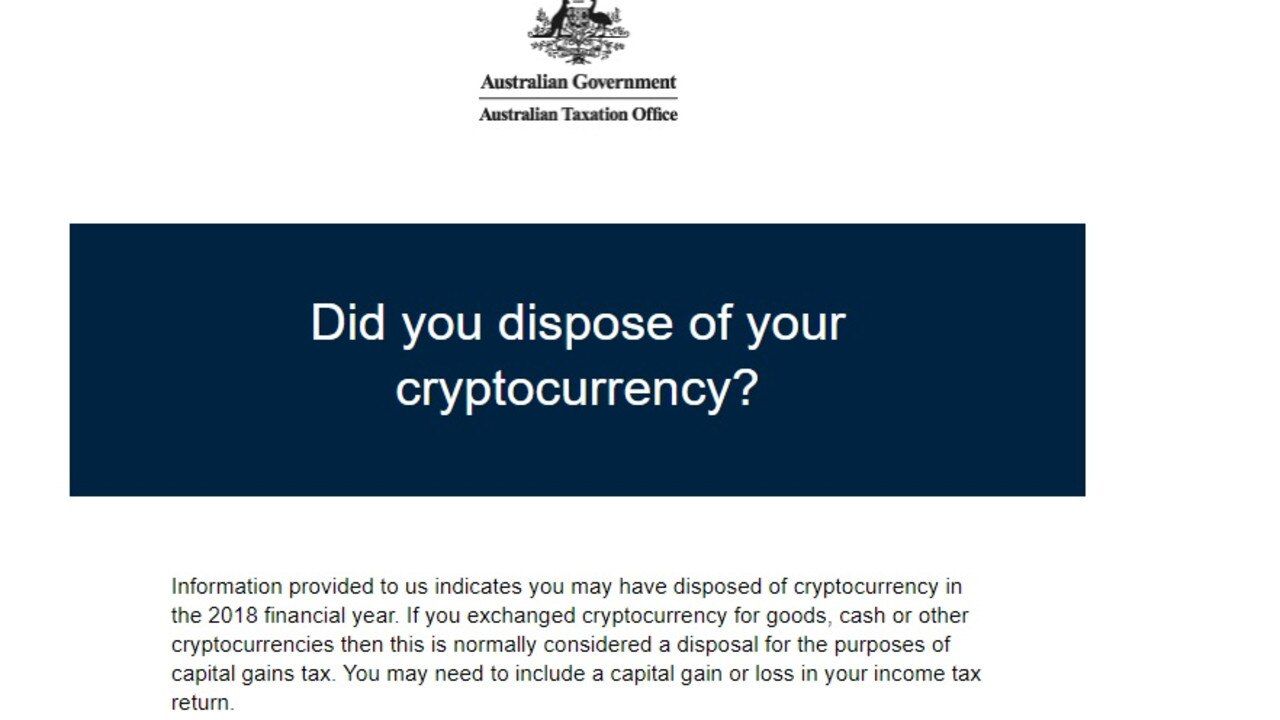 bitcoin australia tax